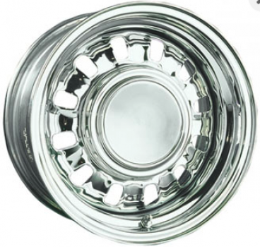 AMERICAN STEEL WHEEL 68-69 Styled (GT RAL) Chrom 6x14 , ET=0, BS=4, 5x114.3